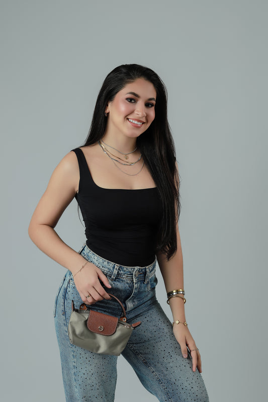 Bolsa mini stella cinza